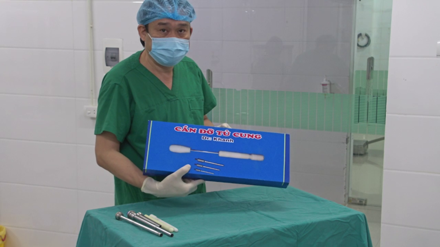 Cần đỡ tử cung Dr.khanh: Bước tiến mới trong phẫu thuật nội soi