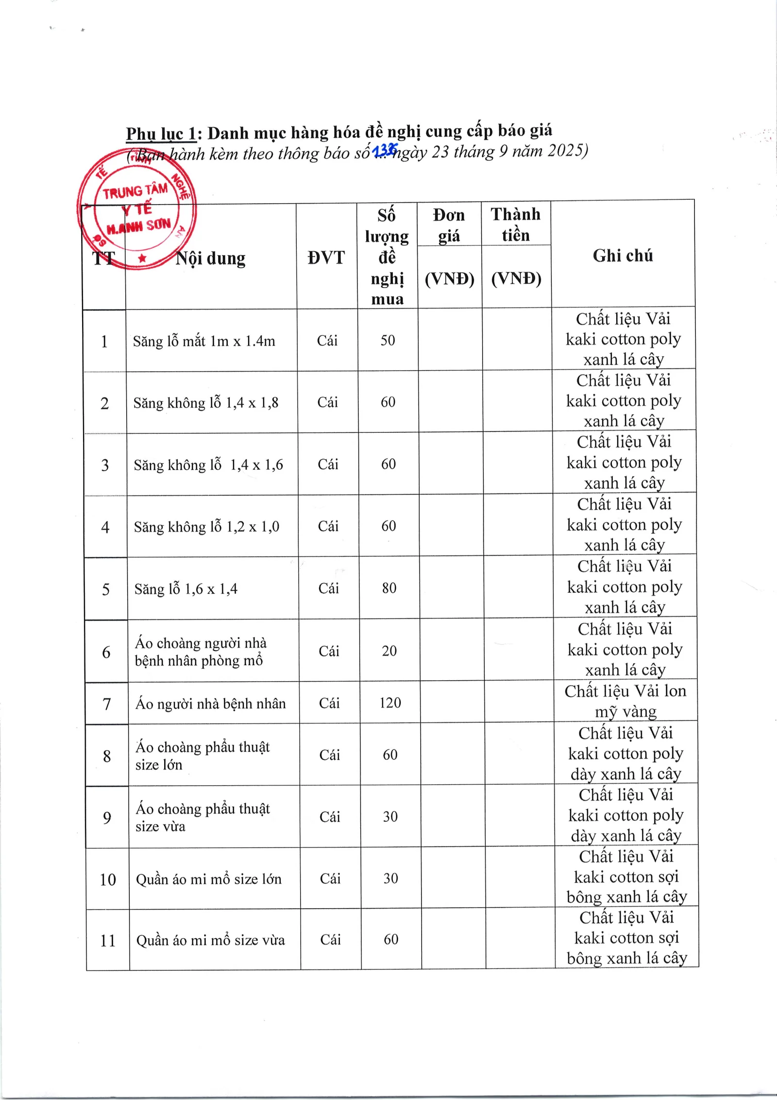 Trang 2 – post_attachments/Thông_báo_chào_giá_BHLĐ.pdf
