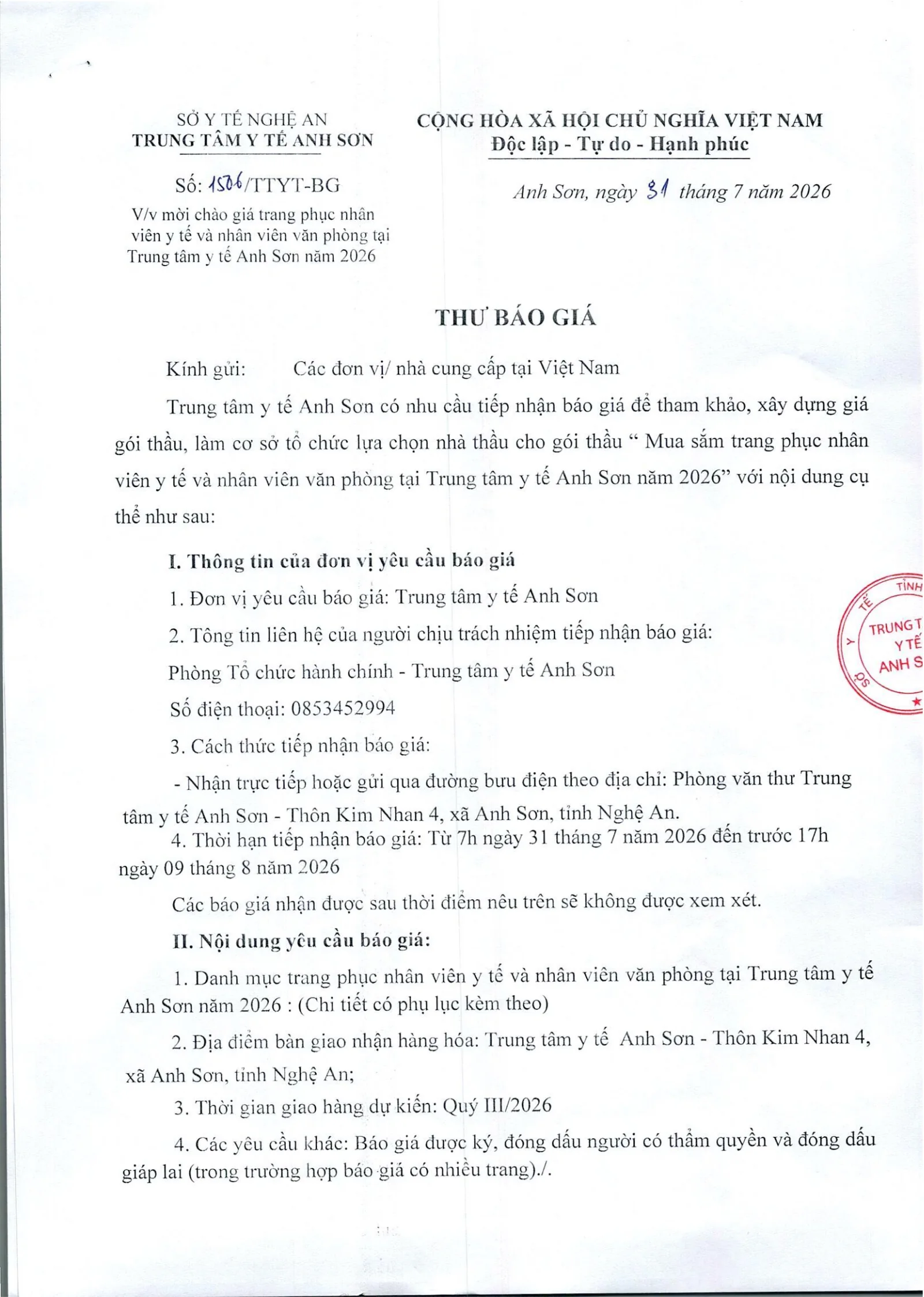 Trang 1 – Thư báo giá mua sắm trang phục năm 2026.pdf